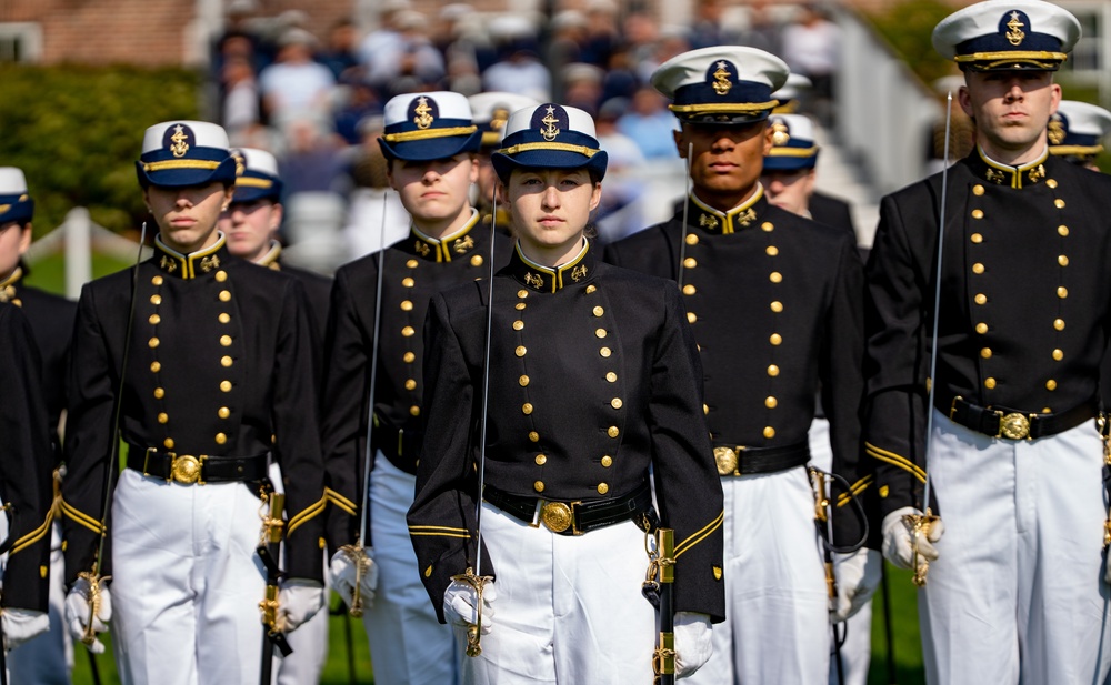 Coast Guard Academy holds Cadet Change of Command Ceremony