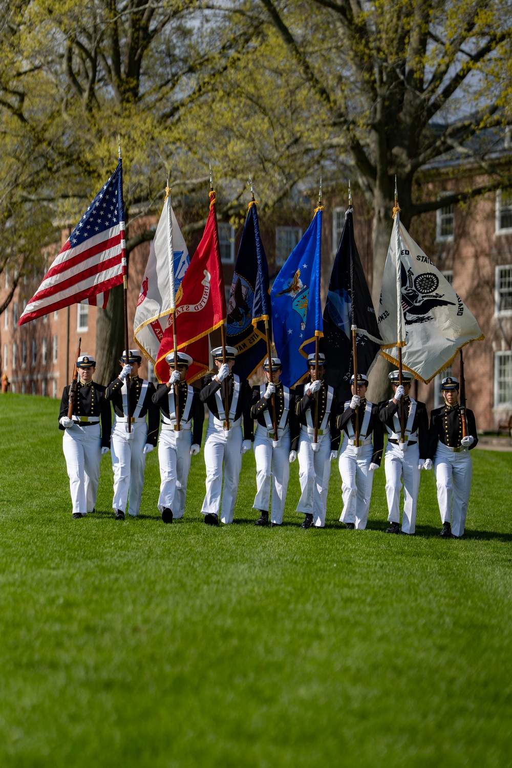 Coast Guard Academy holds Cadet Change of Command Ceremony