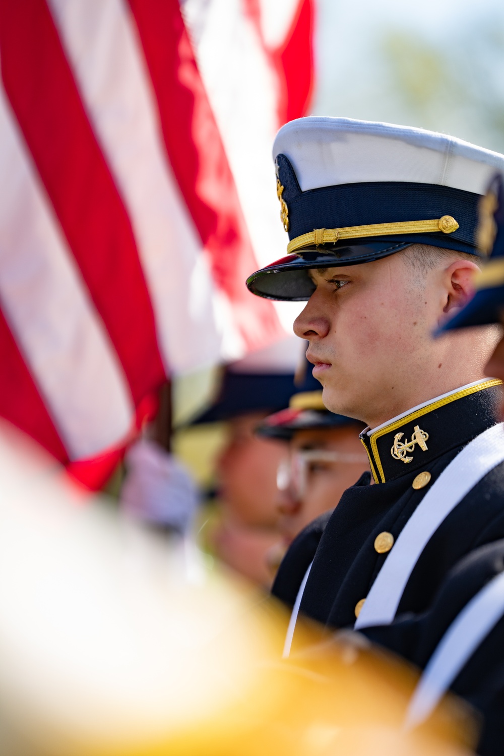 Coast Guard Academy holds Cadet Change of Command Ceremony