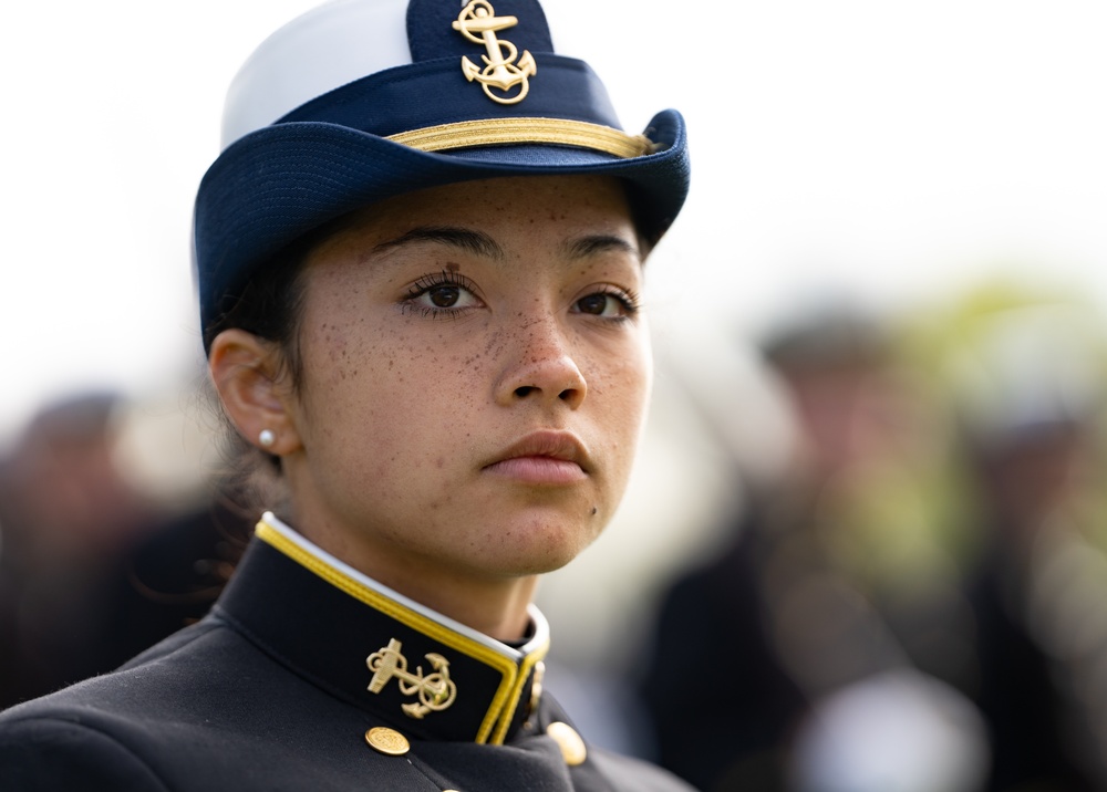 Coast Guard Academy holds Cadet Change of Command Ceremony