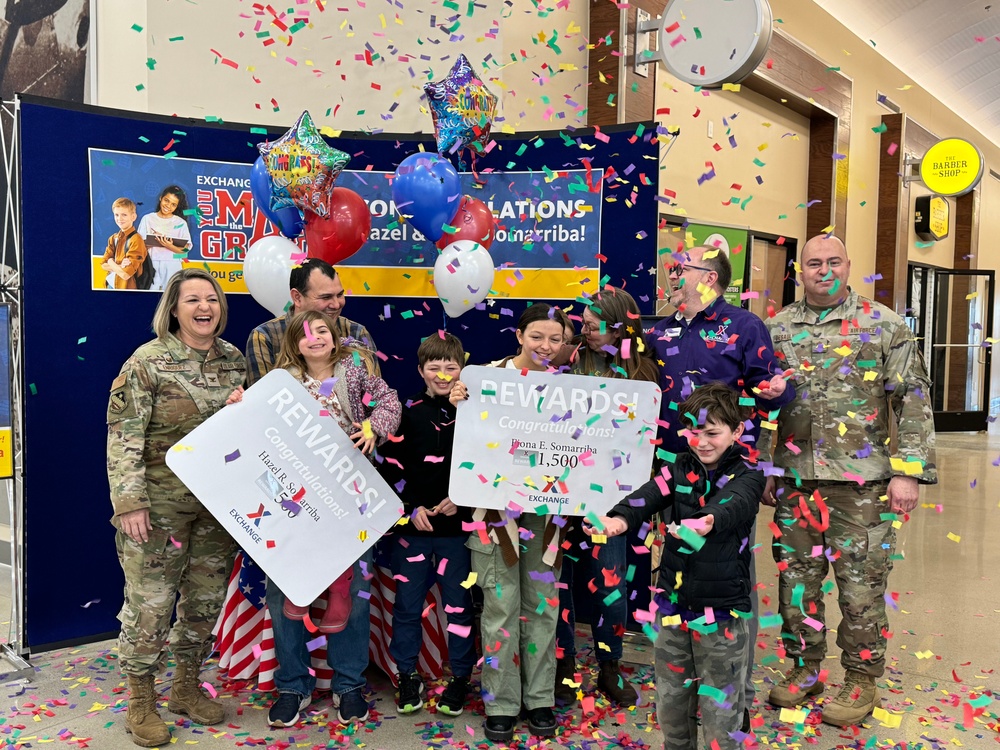 Three Top-Class Students Win $4,000 in Army &amp; Air Force Exchange Service’s You Made the Grade Sweepstakes