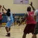 Intramural basketball at NWS Yorktown