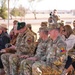 1st Armored Division hosted their welcome and retreat ceremony.