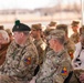 1st Armored Division hosted their welcome and retreat ceremony.