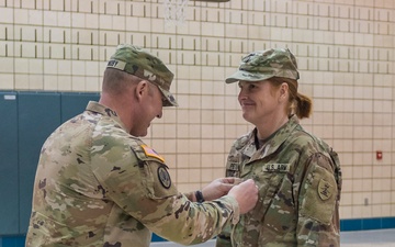 Maj. Catherine Peterson's Promotion
