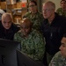 Adm. Daryl Caudle observes final testing of NMRO system at NIWC Atlantic performed by USS Mitscher Sailors.