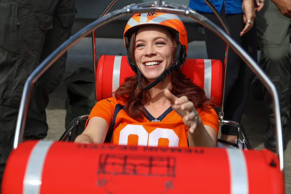 NFL Cheerleaders Touchdown in MCBH: Marines and Family Excited for NFL Pro Blitz Tour 2024