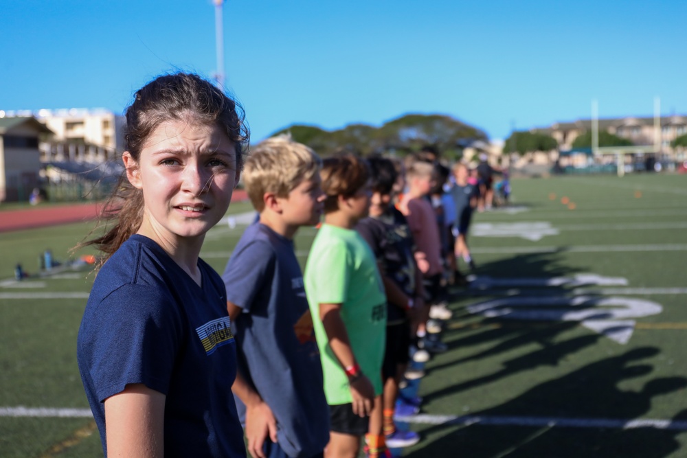 NFL Cheerleaders Touchdown in MCBH: Marines and Family Excited for NFL Pro Blitz Tour 2024