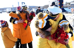 USS California returns from deployment