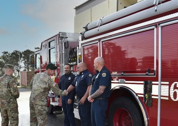 Presidio of Monterey firefighters recognized for lifesaving actions