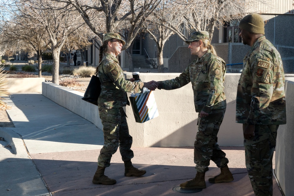 Maj. Gen. Stacy J. Huser visits Kirtland