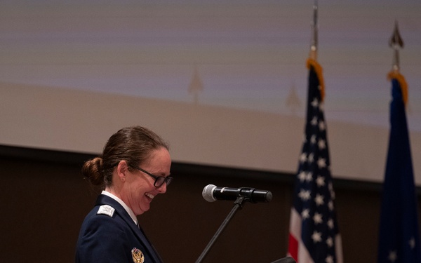 Maj. Gen. Stacy J. Huser visits Kirtland