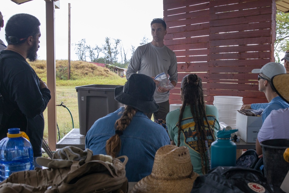 Soil Sample Collection Commences at Pu'uloa Range Training Facility