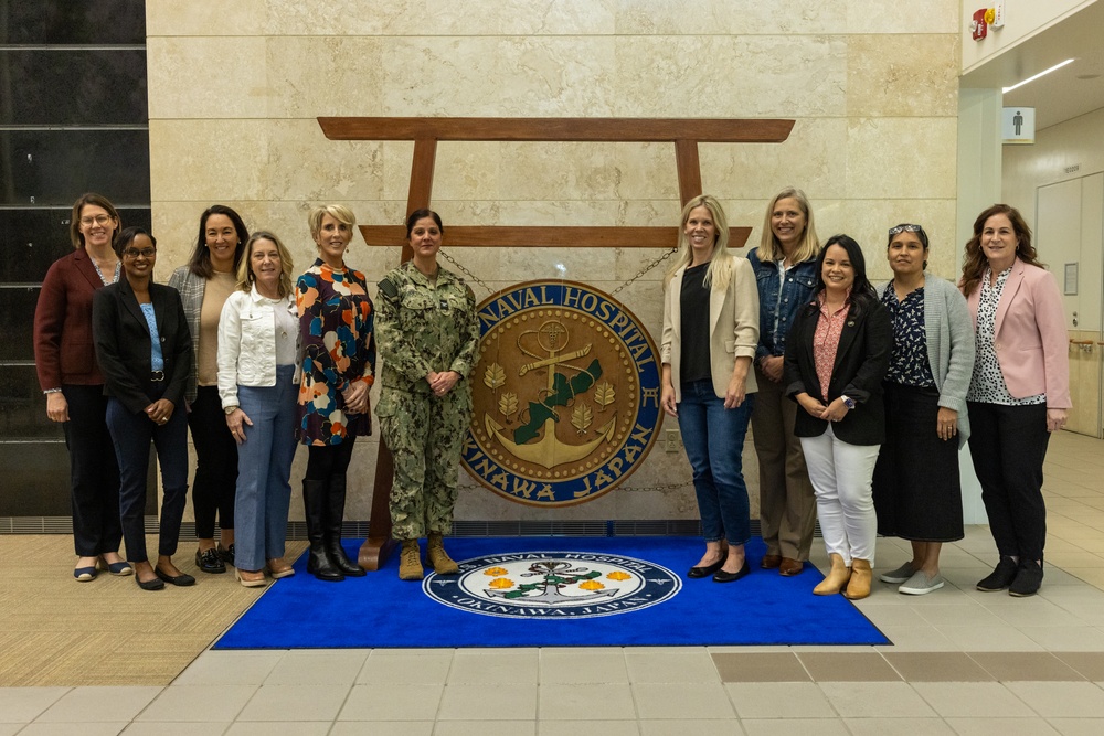 III MEF, MCIPAC general officers' spouses learn about Camp Foster services, estbalishments during family support tour