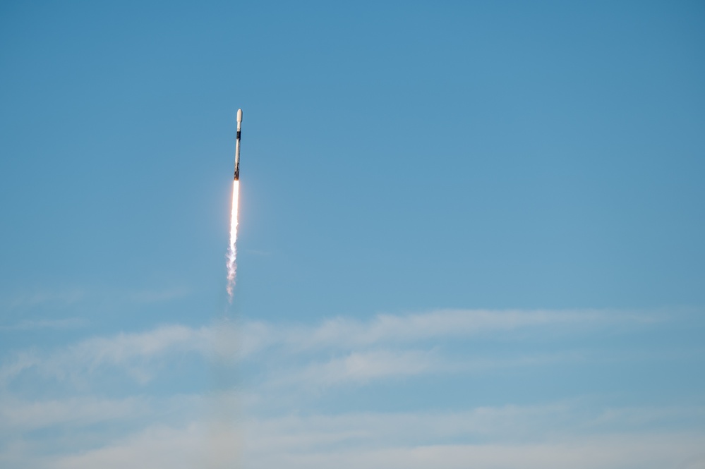 USSF-124 lifts off