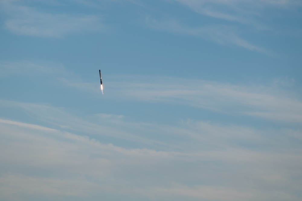 USSF-124 lifts off