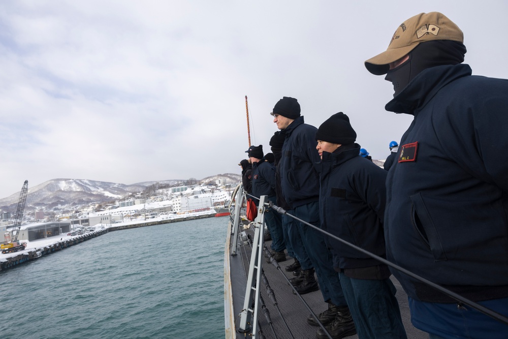 DDG 115 OTARU SEA AND ANCHOR