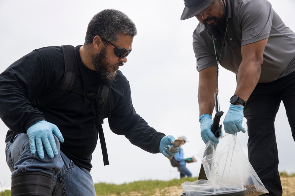 Soil Sample Collection Commences at Pu'uloa Range Training Facility