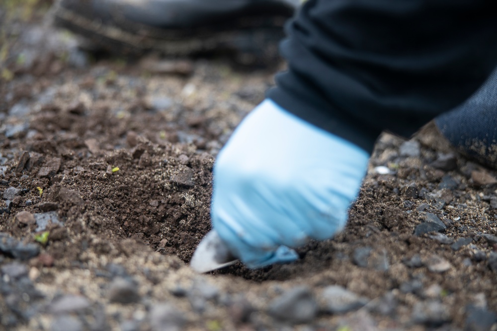 Soil Sample Collection Commences at Pu'uloa Range Training Facility