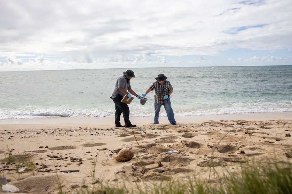 Soil Sample Collection Commences at Pu'uloa Range Training Facility