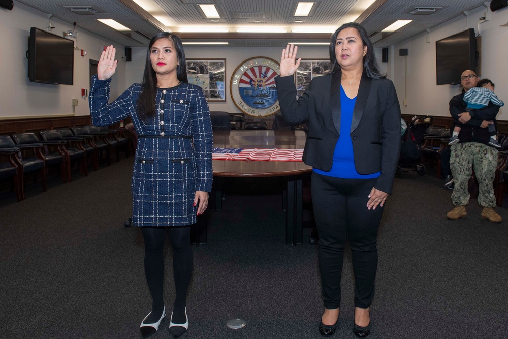 Naturalization Ceremony at CFAS