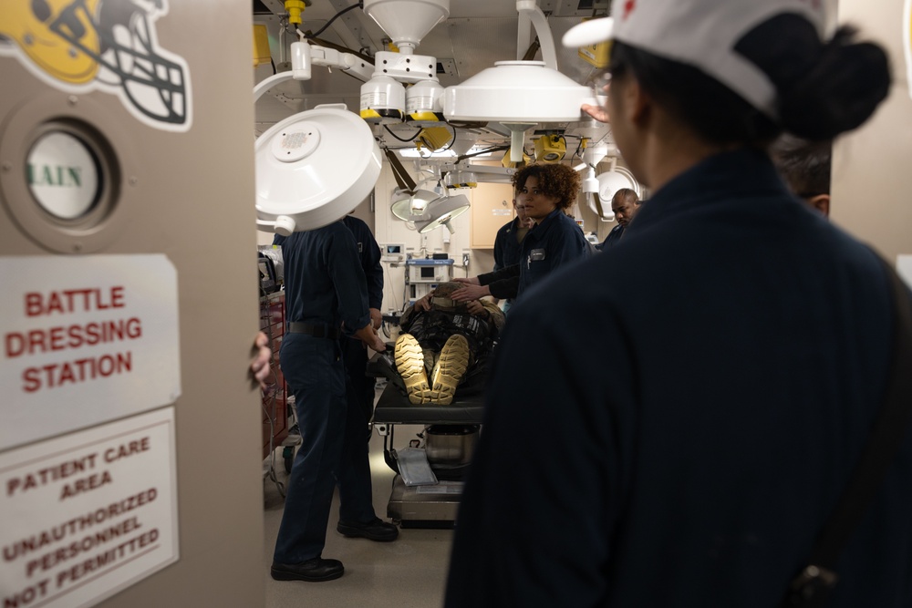 Mass Casualty Exercise aboard USS Green Bay