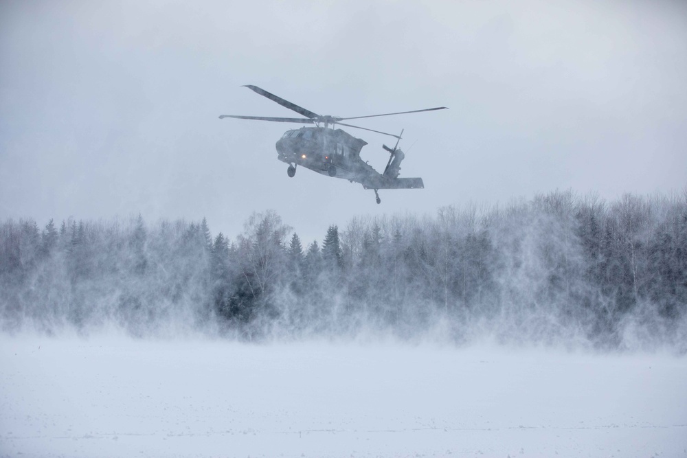 Task Force Marne, Estonian Defense Forces conduct air assault training in Estonia