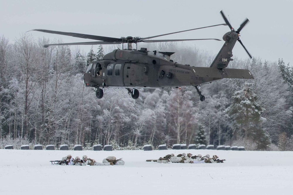 DVIDS - Images - Task Force Marne, Estonian Defense Forces conduct air ...