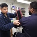 USS BATAAN MEDICAL SAILORS CONDUCT ROUTINE OPERATIONS