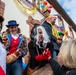 Come one, come all, the Fasching parade has begun