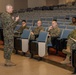 Inspector General of the Marine Corps holds a brief for Marine Corps Base Quantico Leadership