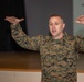 Inspector General of the Marine Corps holds a brief for Marine Corps Base Quantico Leadership