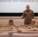 Inspector General of the Marine Corps holds a brief for Marine Corps Base Quantico Leadership