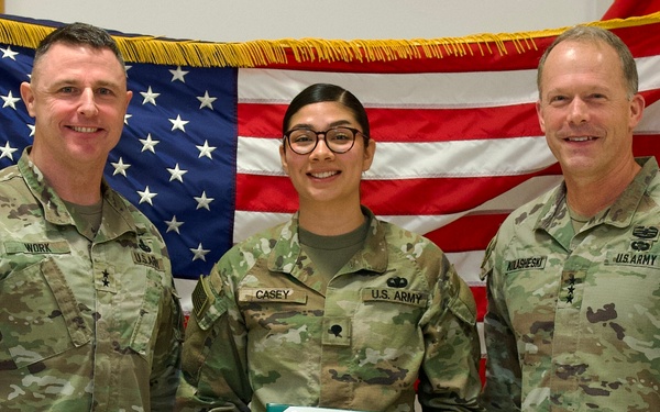 V Corps Commanding General Visits Task Force 82 Soldiers In Romania