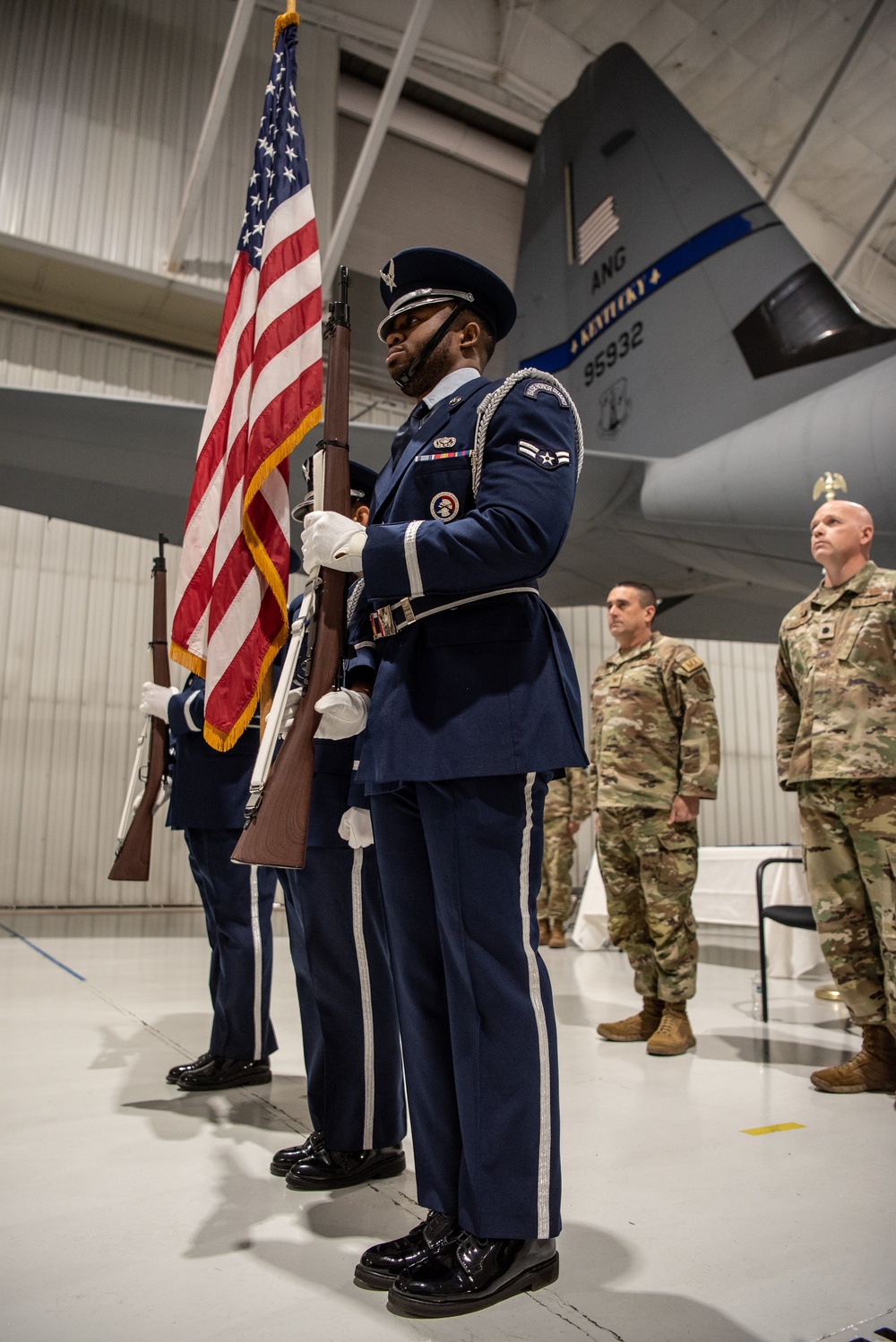 Maintenance squadrons install new commanders