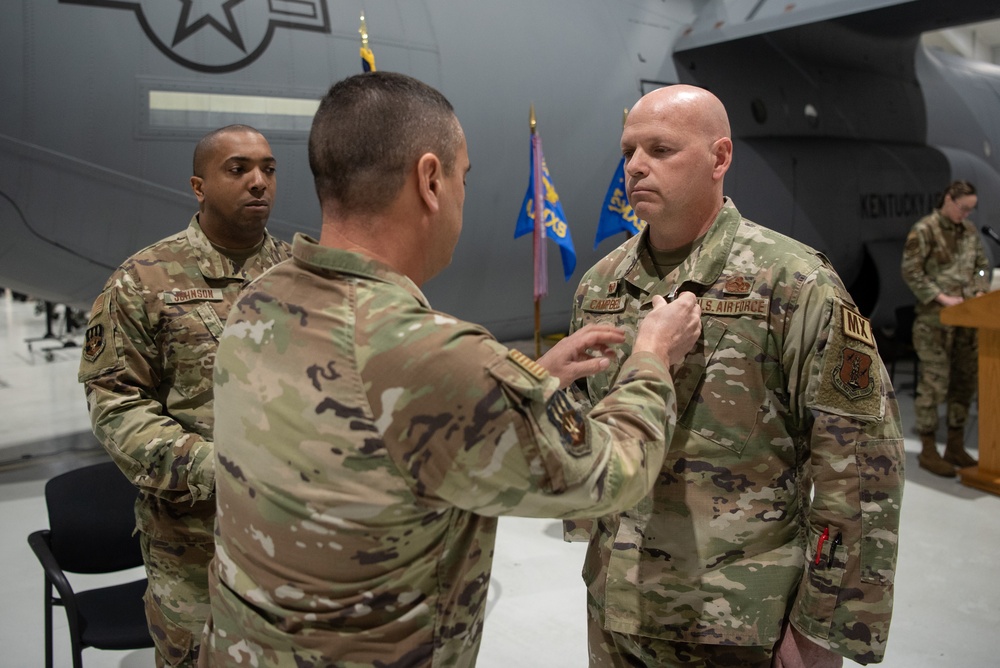 Maintenance squadrons install new commanders