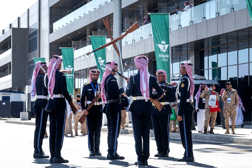 US military connects with partner nations during final day of Saudi WDS