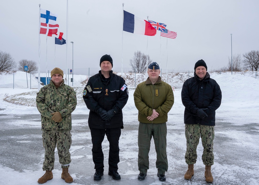 Norwegian Joint Air Operations Center commander visits Steadfast Defender MOC HQ