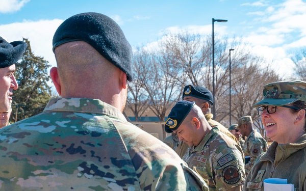 Maj. Gen. Stacy J. Huser visits Kirtland