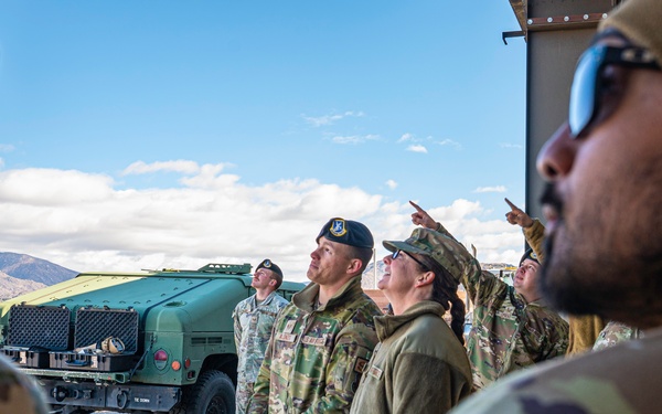 Maj. Gen. Stacy J. Huser visits Kirtland