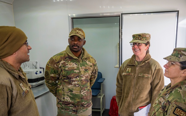 Maj. Gen. Stacy J. Huser visits Kirtland