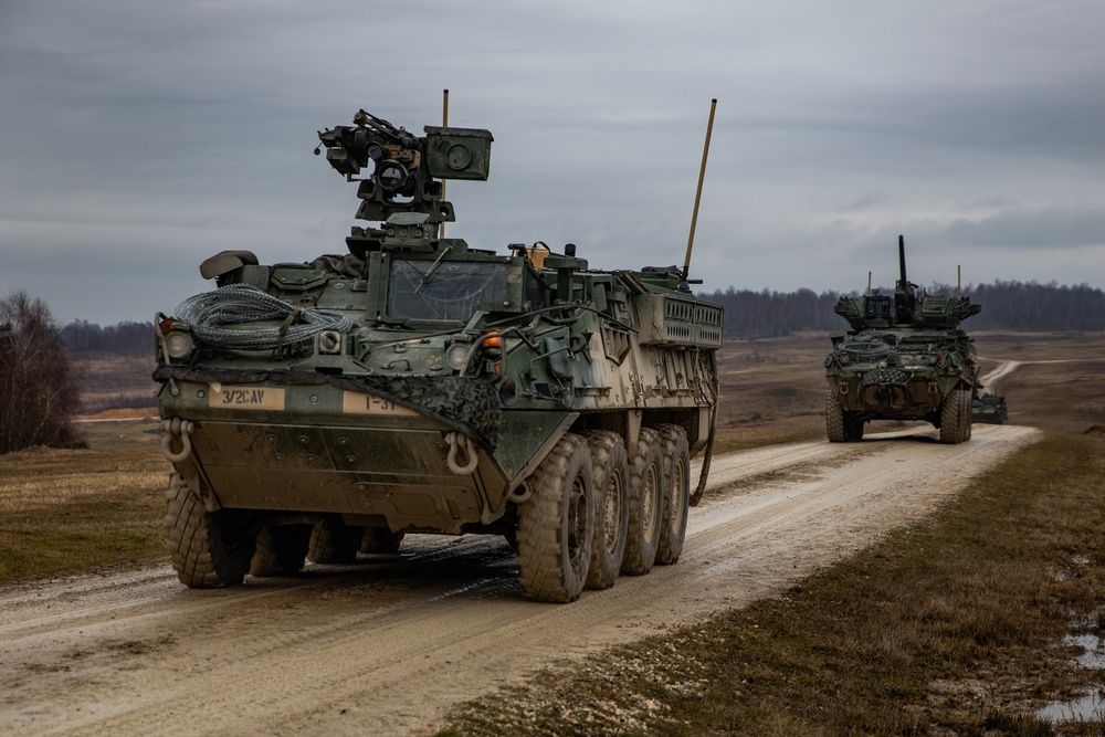 2nd Cavalry Regiment, 3rd Squadron | Live Fire Exercise