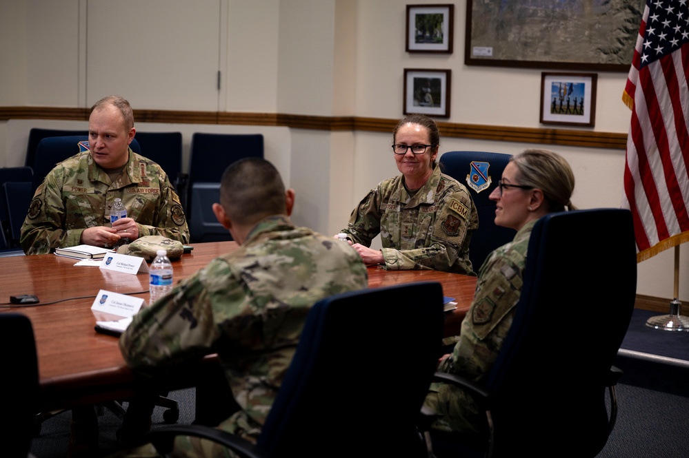 Maj. Gen. Huser visits Kirtland