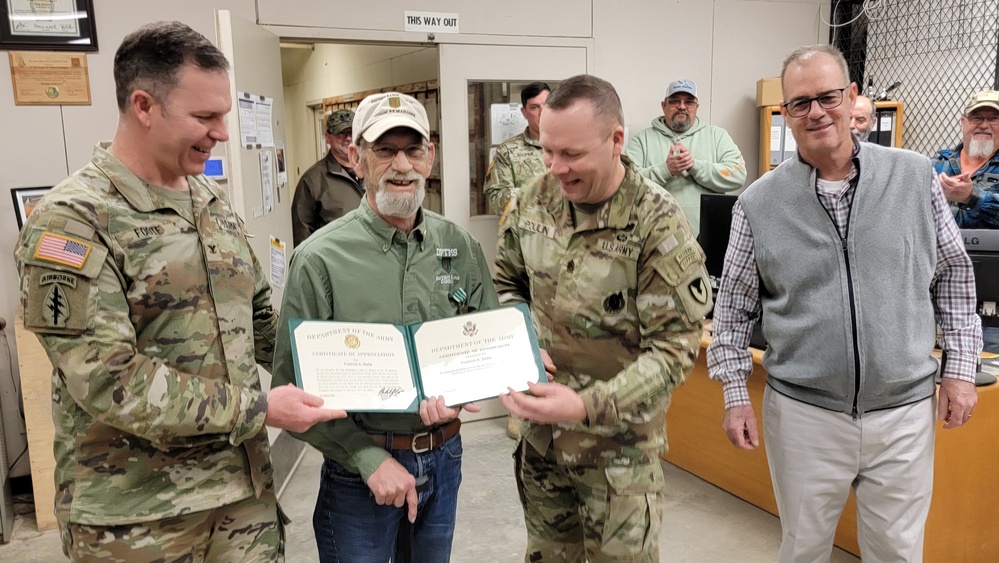 Long Range Employee recognized by Fort Riley