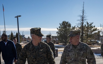 USSPACECOM hosts Assistant Commodant of the Marine Corps