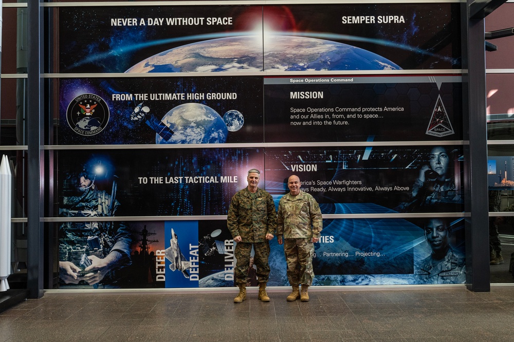 USSPACECOM host Assistant Commandant of Marine Corps