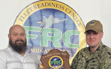 Roberts Chosen as Fleet Readiness Center Det Pax River Civilian of the Year