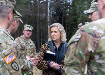 Continued support to Ukraine is top of mind as U.S. Army Secretary visits Europe