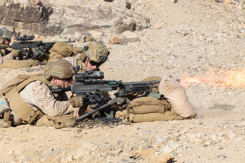 Marines with 1/4 participate in AFX for SLTE 2-24