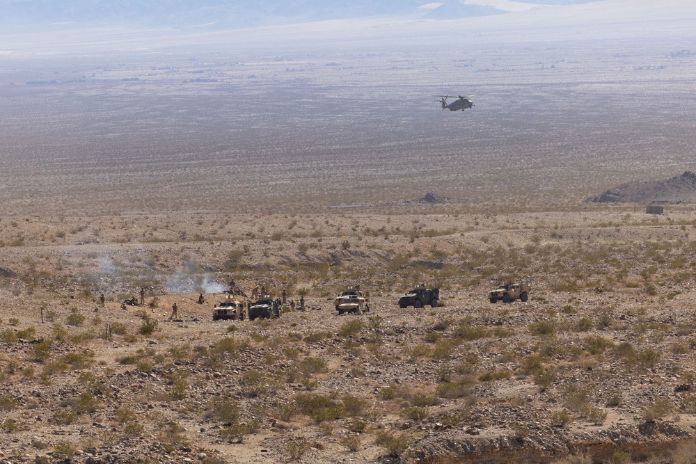 Marines with 1/4 participate in AFX for SLTE 2-24
